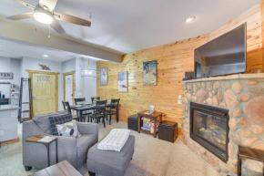Patio and Mountain Views Central Grand Lake Condo!